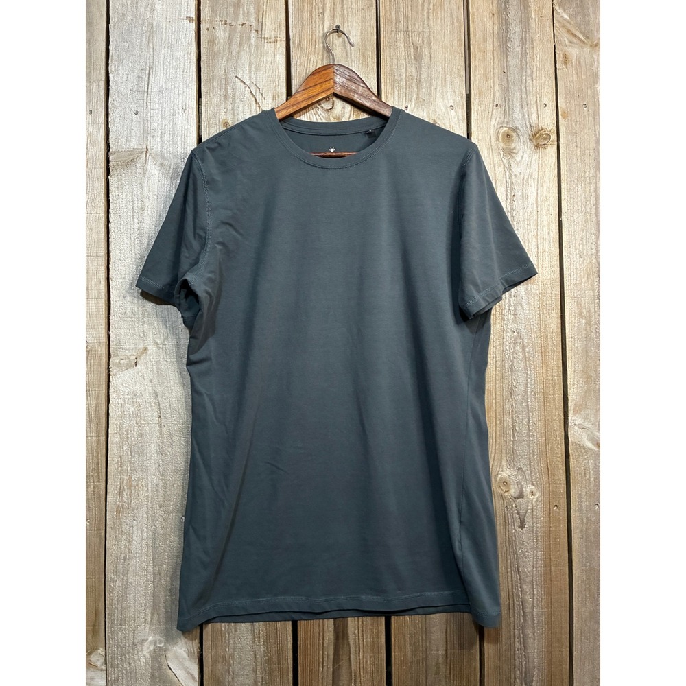 American Tall Mens Slim Fit Short Sleeve Tee Charcoal Gray L/T AM-KS-10031
